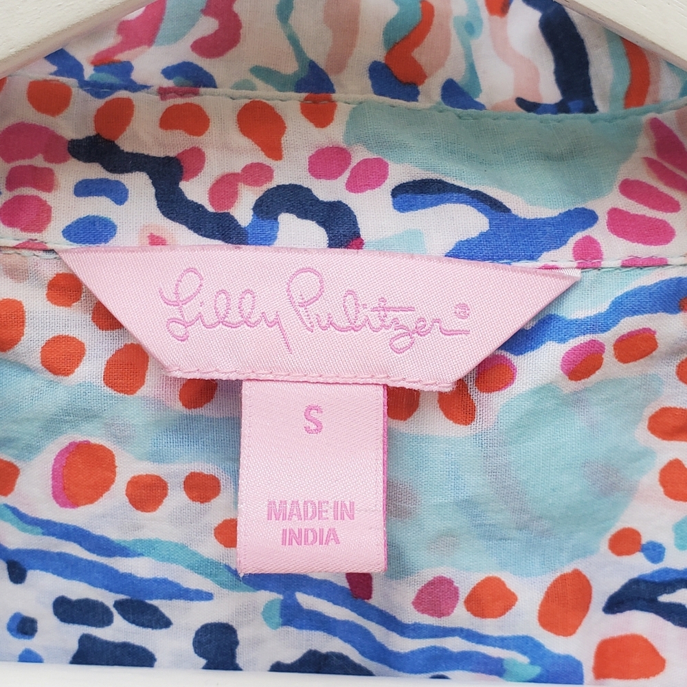 Lilly Pulitzer Jupiter Island Tunic Coverup - Picture 4 of 5